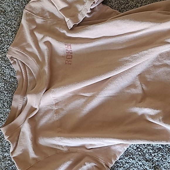 Crop oversized Roxy t-shirt - Picture 3 of 4